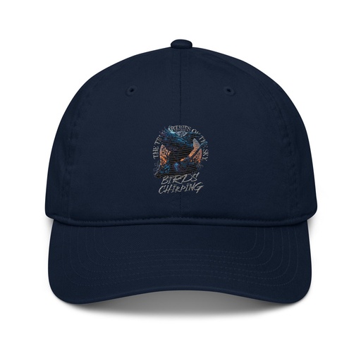 [ID: 491-G210] Birds Chirping Organic Baseball Cap