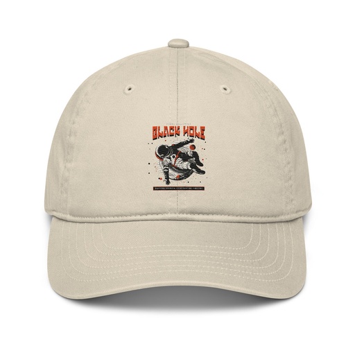 [ID: 491-G224] Black Hole Organic Baseball Cap