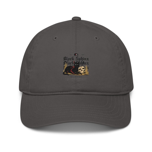 [ID: 491-G230] Black Sphinx Organic Baseball Cap