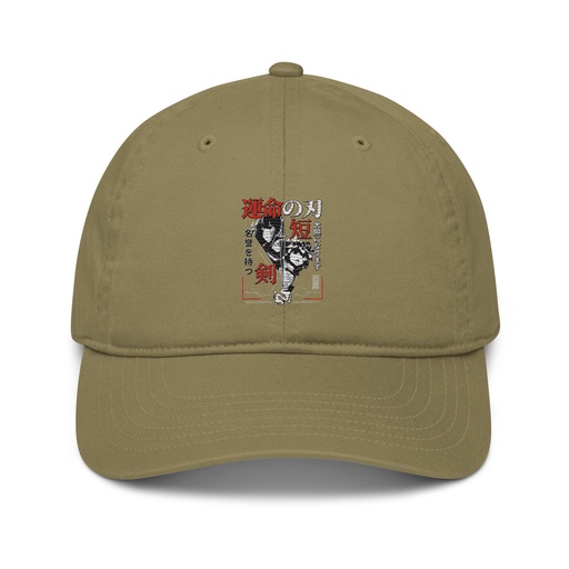 [ID: 491-G234] Blades of Fate - Japanese Manga Anime Organic Baseball Cap