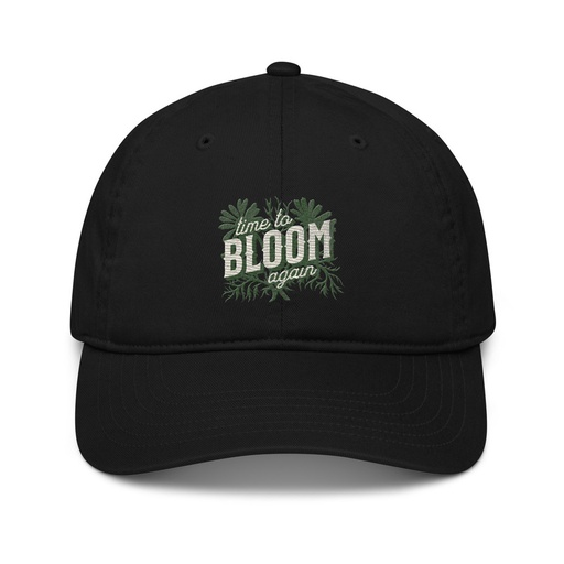 [ID: 491-G239] Bloom Again Organic Baseball Cap