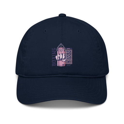[ID: 491-G277] Boxing Fist - Punching Bag Organic Baseball Cap