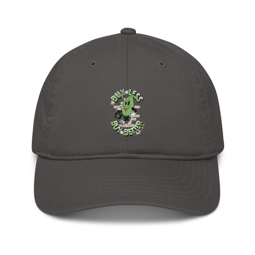[ID: 491-G303] Buy Less- Buy Better Organic Baseball Cap