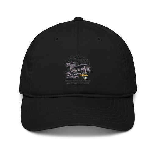 [ID: 491-G308] Caffeine Cruisers Organic Baseball Cap
