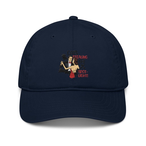 [ID: 491-G348] Cats Stealing the Spotlight Organic Baseball Cap