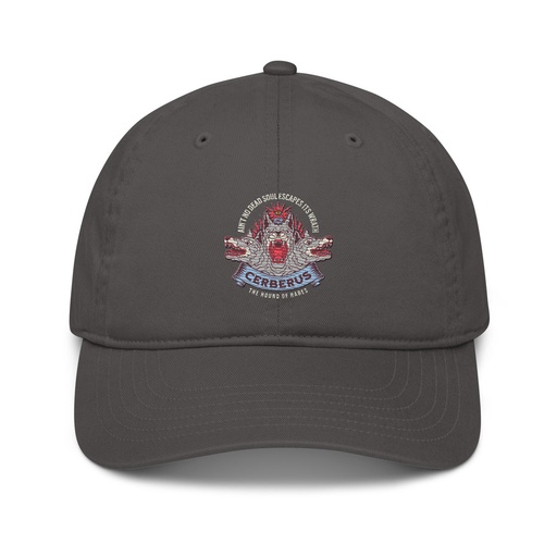 [ID: 491-G353] Cerberus - Underworld Dogs Organic Baseball Cap