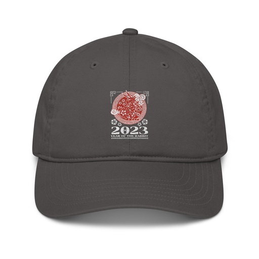 [ID: 491-G368] Chinese Lunar Year - Rabbit Organic Baseball Cap