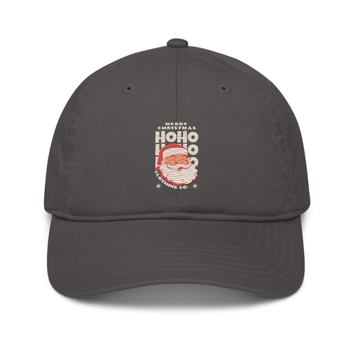 [ID: 491-G374] Christmas Season - Santa Claus Organic Baseball Cap