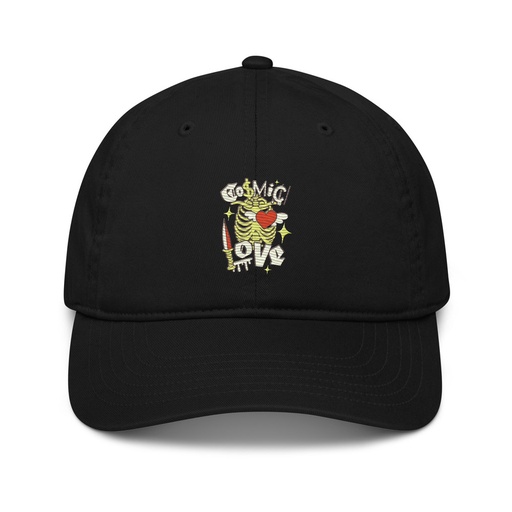 [ID: 491-G423] Cosmic Love (2) Organic Baseball Cap