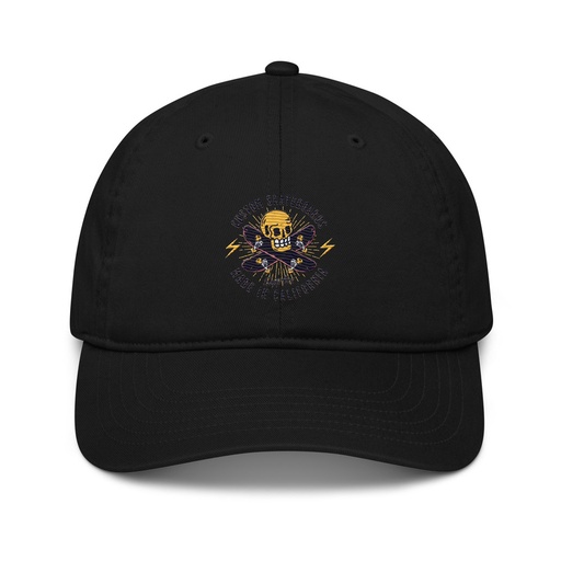 [ID: 491-G446] Custom Skateboards - Skull Organic Baseball Cap