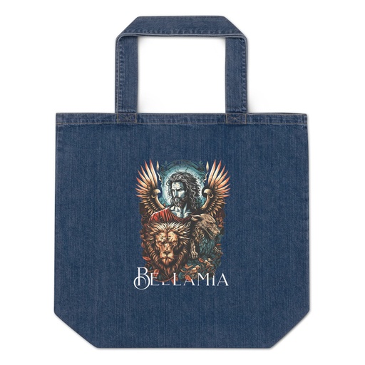 [ID: 528-G179] Bellamia Organic Denim Tote Bag