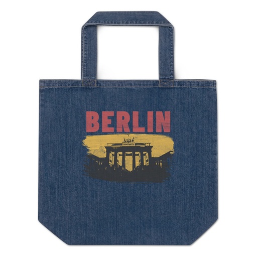 [ID: 528-G184] Berlin Organic Denim Tote Bag