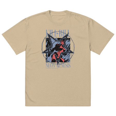 [ID: 713-G90] Anime Vintage Oversized Faded T-Shirt