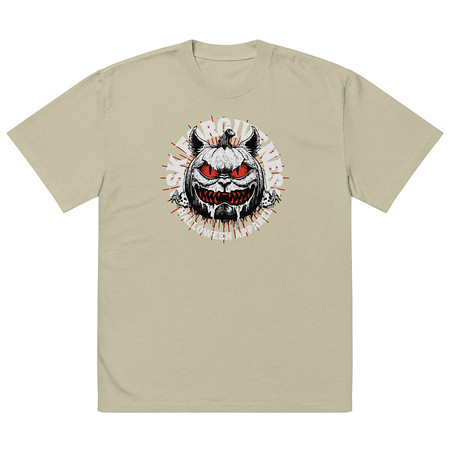 [ID: 713-G104] Ask Forgiveness Oversized Faded T-Shirt