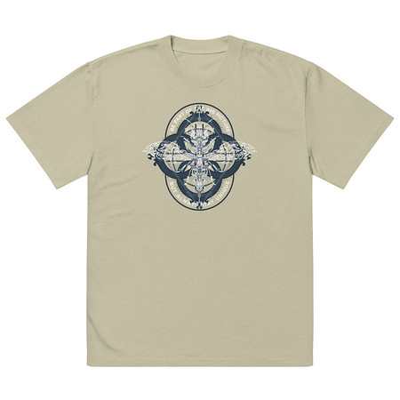 [ID: 713-G159] Be Part of the Big Picture - Insect Oversized Faded T-Shirt