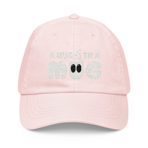 [ID: 481-G17] A Hug in a Mug - Funny Cartoon Pastel Baseball Hat
