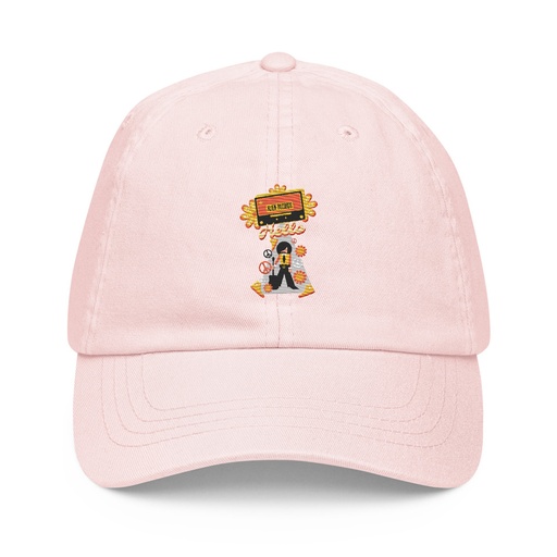 [ID: 481-G39] Alien Records  Pastel Baseball Hat