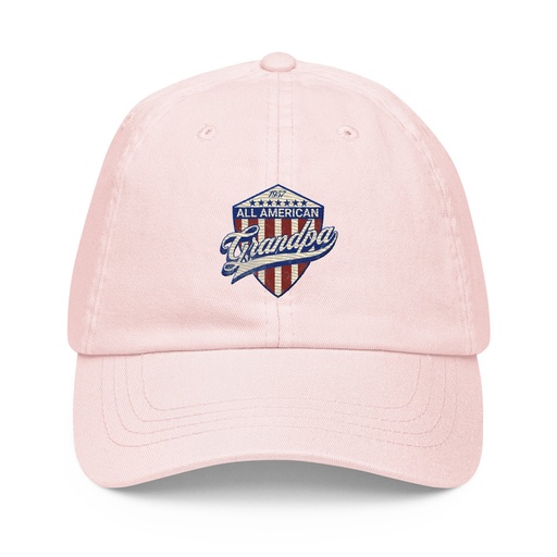 [ID: 481-G41] all american grandpa Pastel Baseball Hat
