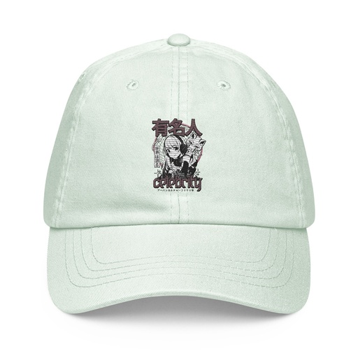 [ID: 481-G88] Anime Celebrity Girl - Japanese Cyber Streetwear Pastel Baseball Hat
