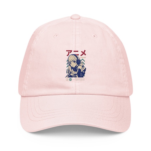 [ID: 481-G89] Anime Girl Pastel Baseball Hat