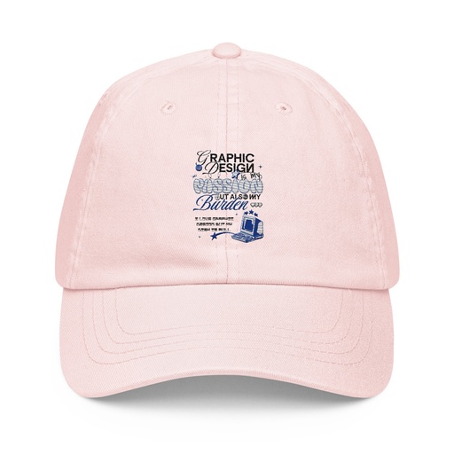 [ID: 481-G92] Anti-design  Pastel Baseball Hat