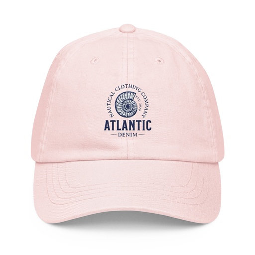 [ID: 481-G113] Atlantic Denim - Nautical Pastel Baseball Hat