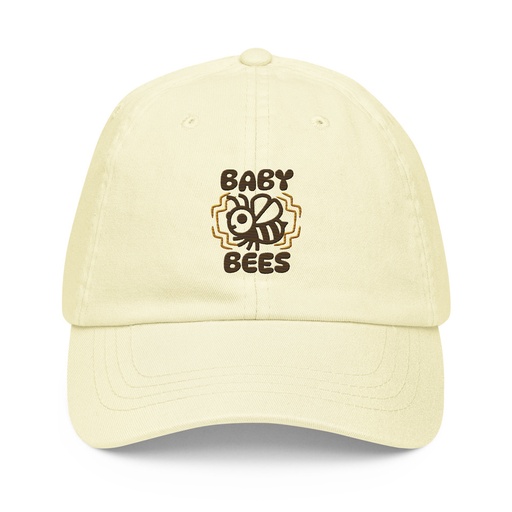 [ID: 481-G122] Baby Bees - Cute Insect Pastel Baseball Hat