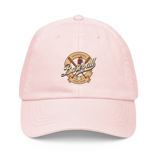 [ID: 481-G145] Baseball Team - College Sports Pastel Baseball Hat