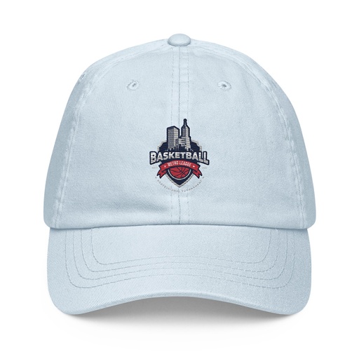 [ID: 481-G149] Basketball Sports Logo Pastel Baseball Hat
