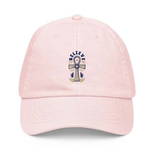 [ID: 481-G178] Believe  - Faith Symbol Pastel Baseball Hat