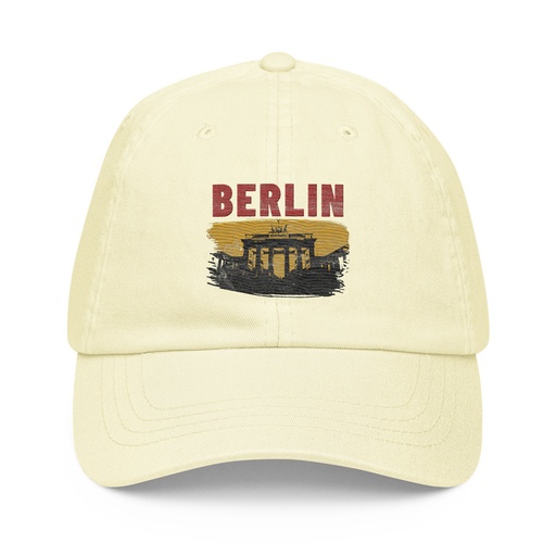 [ID: 481-G184] Berlin Pastel Baseball Hat