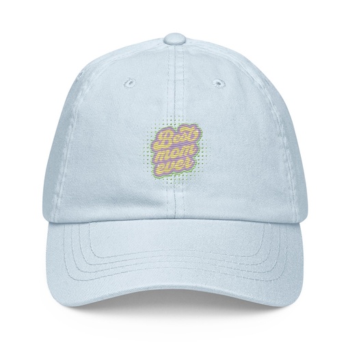 [ID: 481-G188] Best Mom Ever - Retro Typography Pastel Baseball Hat