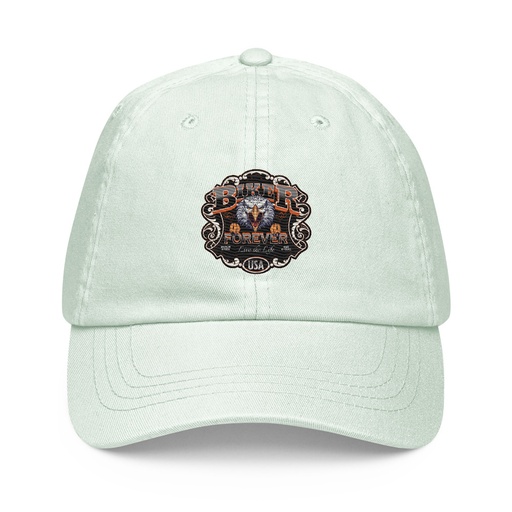 [ID: 481-G208] biker forever Pastel Baseball Hat