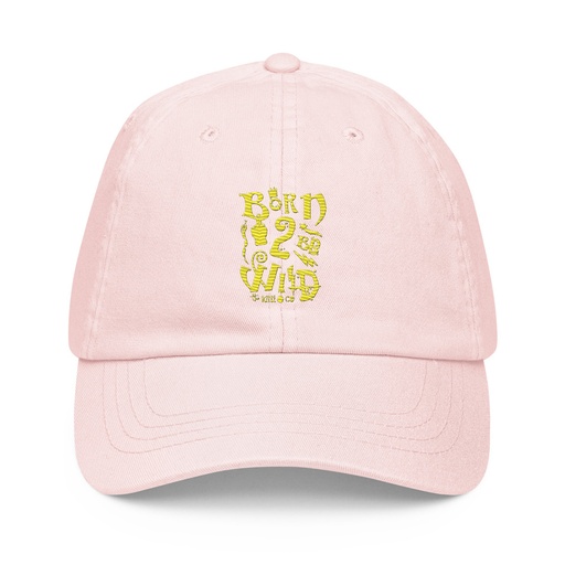 [ID: 481-G255] Born 2 Be Wild Pastel Baseball Hat
