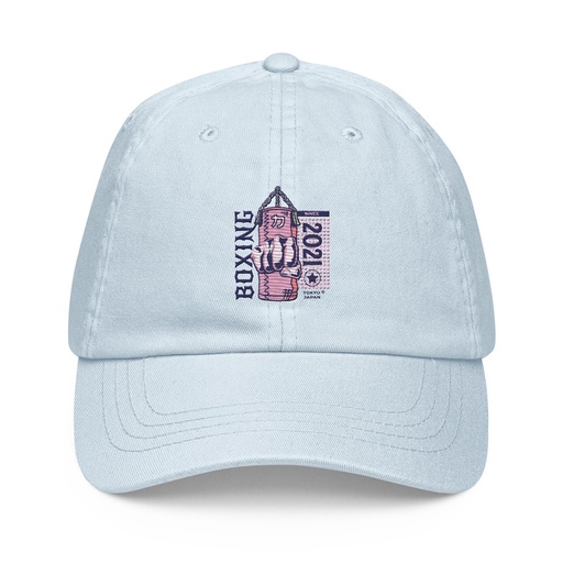 [ID: 481-G277] Boxing Fist - Punching Bag Pastel Baseball Hat