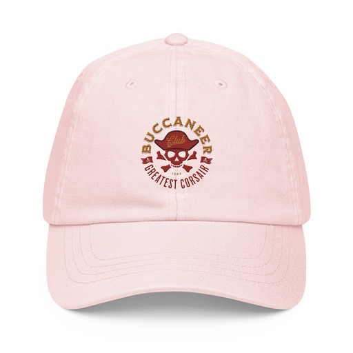 [ID: 481-G293] Buccaneer Club - Pirate Skull Pastel Baseball Hat