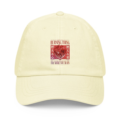 [ID: 481-G299] Burning Thing Pastel Baseball Hat