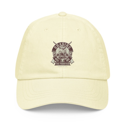 [ID: 481-G360] Chasing the Frontier Pastel Baseball Hat