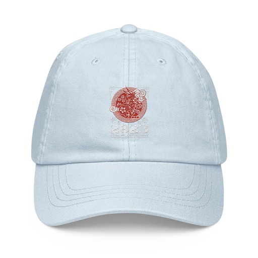 [ID: 481-G368] Chinese Lunar Year - Rabbit Pastel Baseball Hat