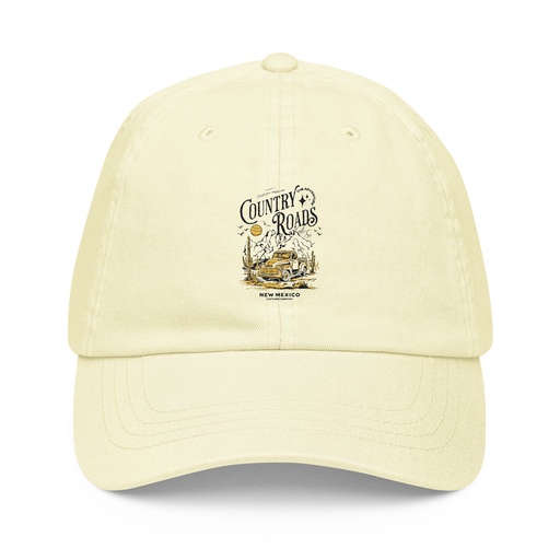 [ID: 481-G427] Country Roads - Wild West Pastel Baseball Hat