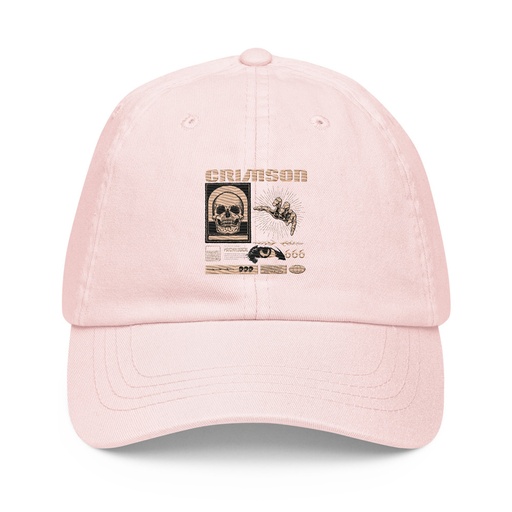 [ID: 481-G438] Crimson Pastel Baseball Hat