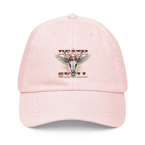 [ID: 481-G474] Deah Skull Pastel Baseball Hat