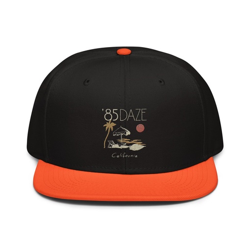 [ID: 77-G1] '85 Daze California Snapback