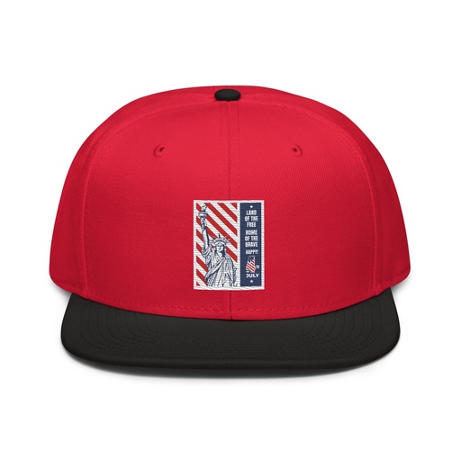 [ID: 77-G8] 4th of July Snapback
