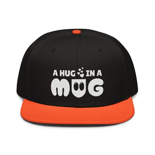 [ID: 77-G17] A Hug in a Mug - Funny Cartoon Snapback