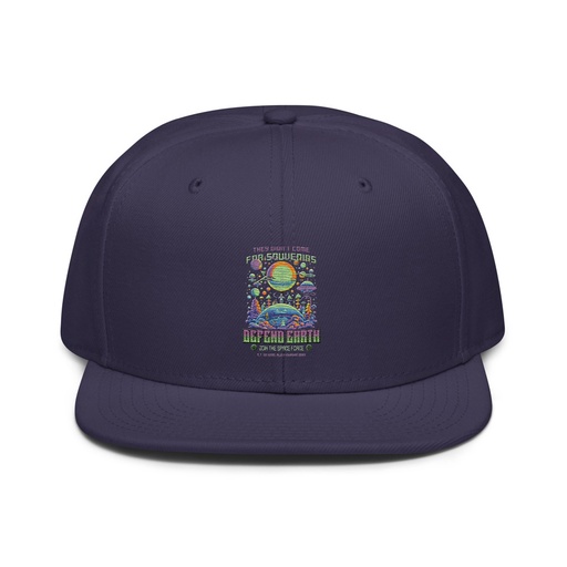 [ID: 77-G38] Alien Invasion Snapback