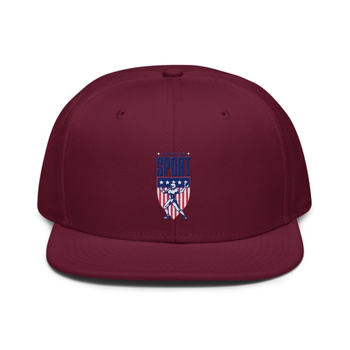 [ID: 77-G71] American Football Sport Snapback