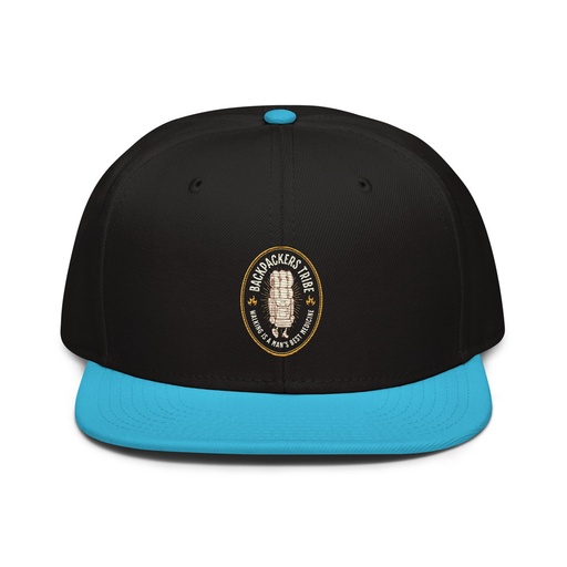 [ID: 77-G125] Backpackers Tribe - Adventure Badge Snapback