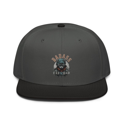 [ID: 77-G129] BADASS CAT DAT Snapback