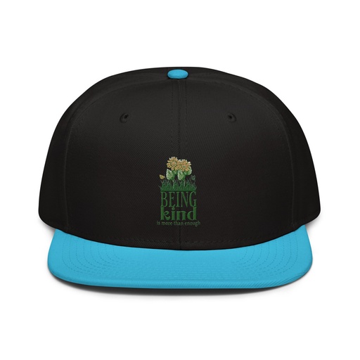 [ID: 77-G177] Being Kind is more than enough Snapback